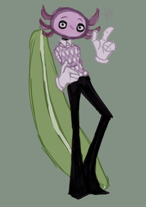 Art by SharpieGremlin, character by troy_en