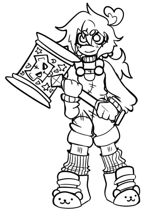 Art and character by SharpieGremlin